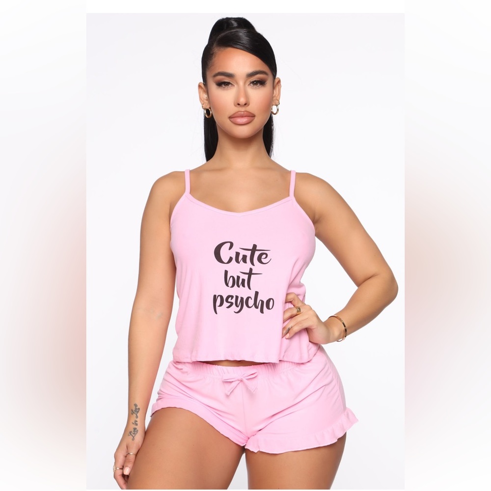 Fashion Nova Pajama Set